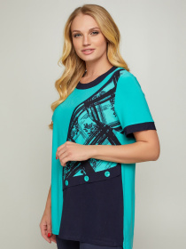 Туника All Posa модель ap100054p-m-qta Фото