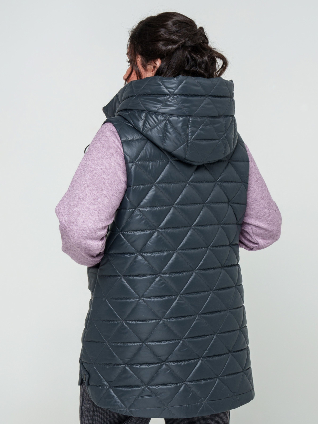 Утеплений жилет All Posa модель ap101604p-marengo Фото