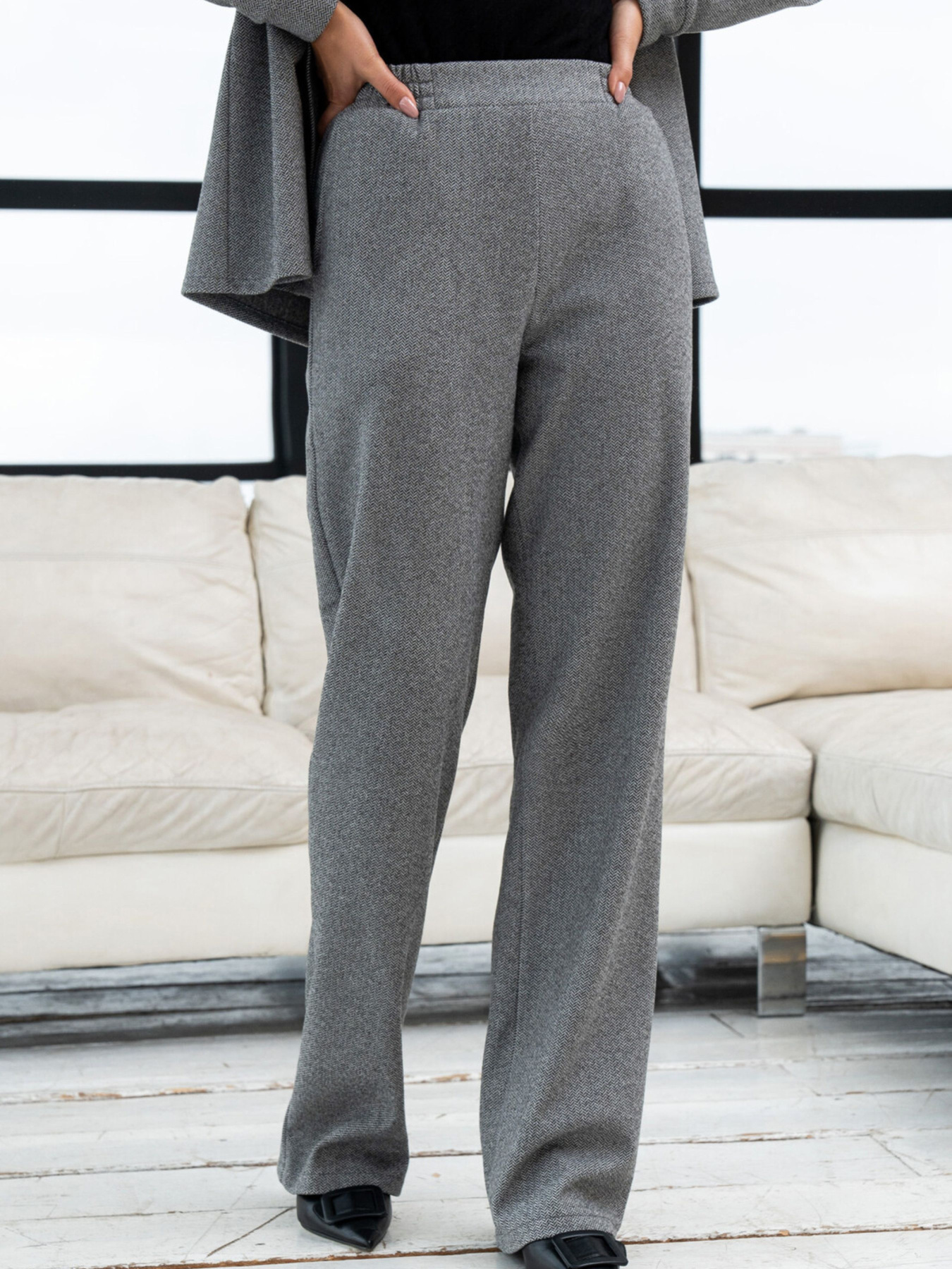 Повседневные штаны RiMari модель 0824-srij-print Повседневные штаны RiMari модель 0824-srij-print Фото