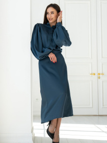 Юбка миди RiMari модель 0221-dzhins Фото