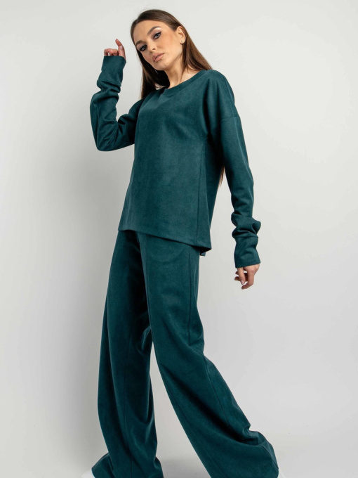 Брюки палаццо RiMari модель 0121-smaragdovij Фото