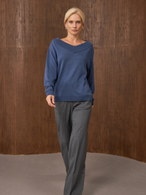 Джемпер TrikoBakh модель 2896-dzhinsovij Фото