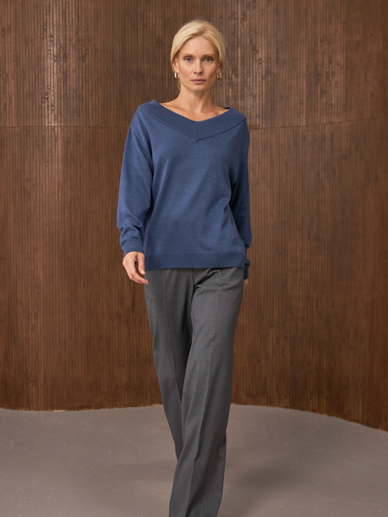 Джемпер TrikoBakh модель 2896-dzhinsovij Фото