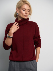 Свитер TrikoBakh модель 2874-burgund Фото