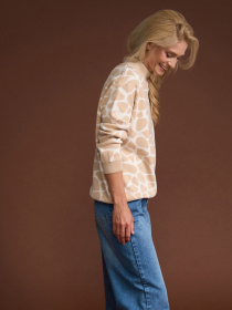 Джемпер TrikoBakh модель 2858-kremovo-molochnij Фото