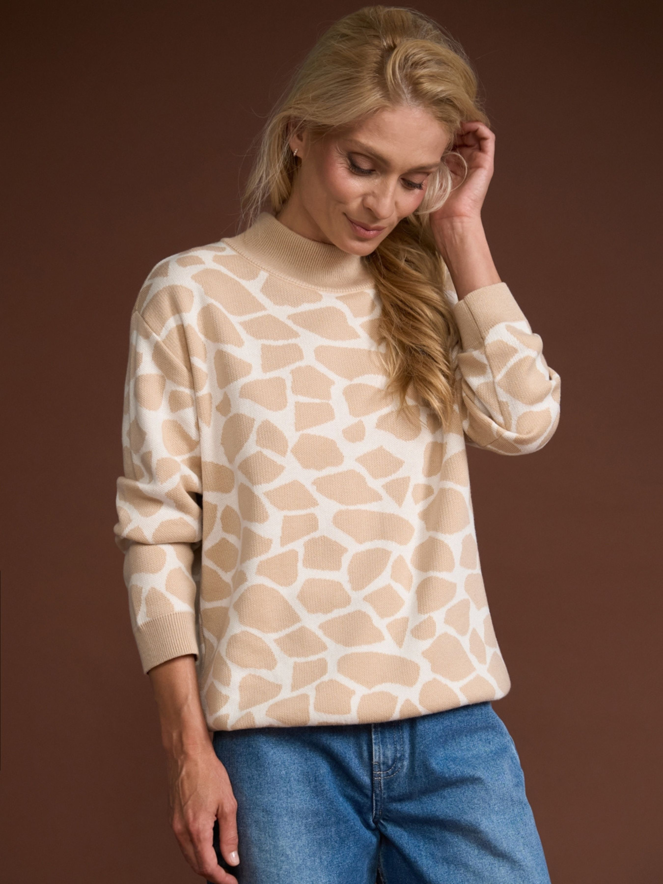 Джемпер TrikoBakh модель 2858-kremovo-molochnij Фото