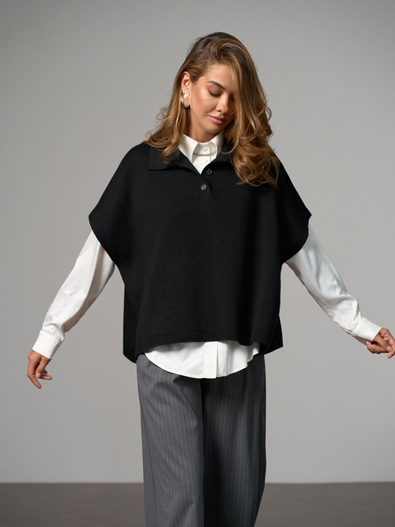 Кофта TrikoBakh модель 2885-chornij Фото