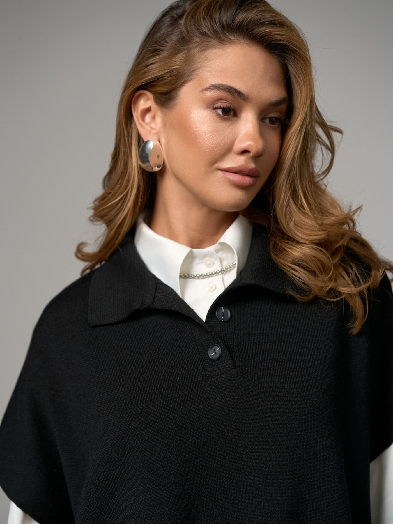 Жилет TrikoBakh модель 2885-chornij Фото