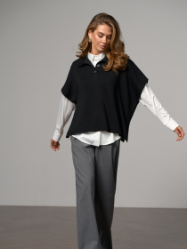 Жилет TrikoBakh модель 2885-chornij Фото