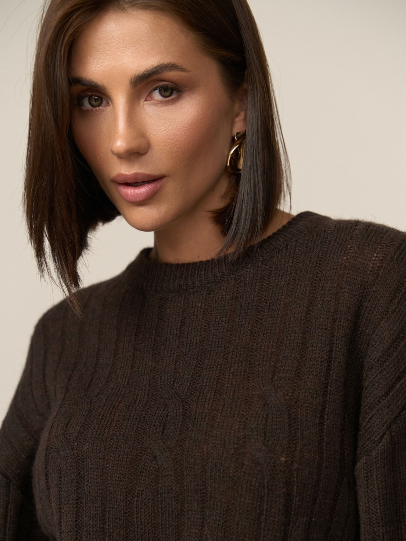 Джемпер TrikoBakh модель 2877-shokoladnij Фото