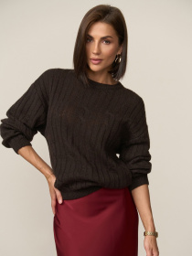 Джемпер TrikoBakh модель 2877-shokoladnij Фото