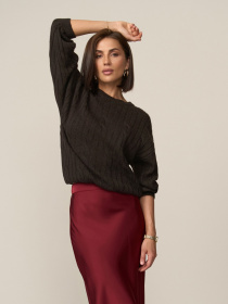 Джемпер TrikoBakh модель 2877-shokoladnij Фото