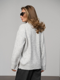 Джемпер TrikoBakh модель 2839-svtlo-srij Фото