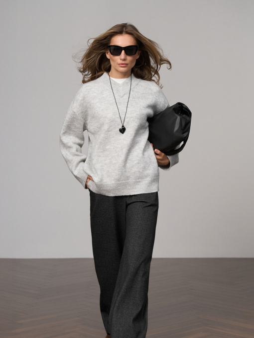 Джемпер TrikoBakh модель 2839-svtlo-srij Фото