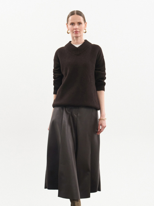 Джемпер TrikoBakh модель 2839-shokoladnij Фото