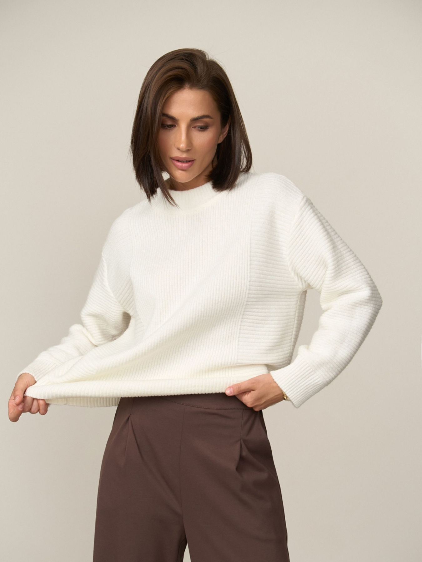 Свитер TrikoBakh модель 2834-blij Фото