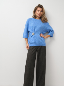 Джемпер TrikoBakh модель 2811-lazurovij Фото