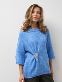 Джемпер TrikoBakh модель 2811-lazurovij Фото