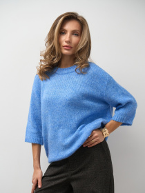 Джемпер TrikoBakh модель 2811-lazurovij Фото