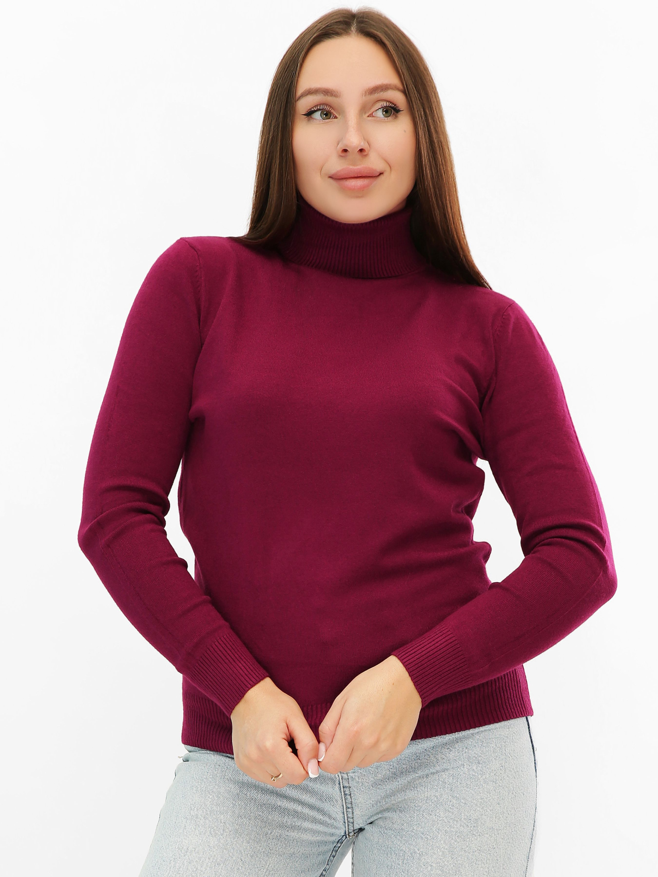 Водолазка MarSe модель marse-golxf-1910-bordovj Фото