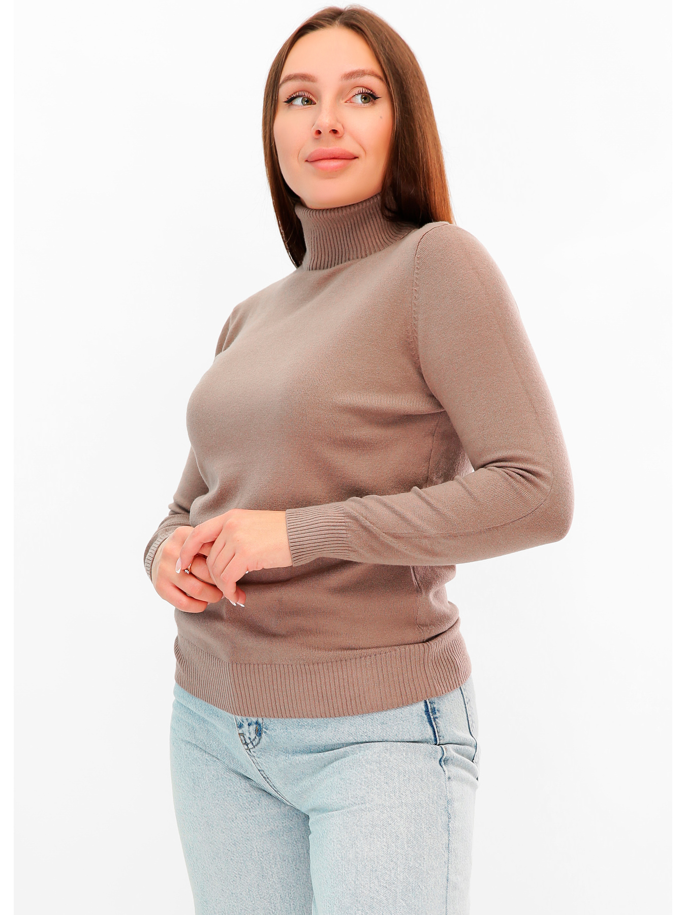 Водолазка MarSe модель marse-golxf-1910-kofe Фото