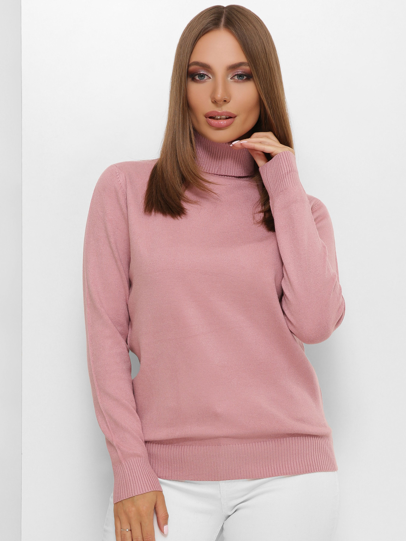 Водолазка MarSe модель marse-golxf-1909-roza Фото