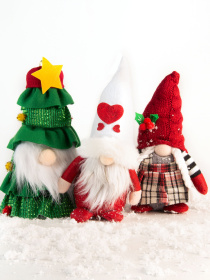 Гном декоративный новогодний MBM MY HOME модель DH-NY-09 COLOR Фото