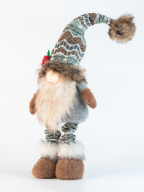 Гном декоративный новогодний MBM MY HOME модель DH-NY-11 GREEN Фото