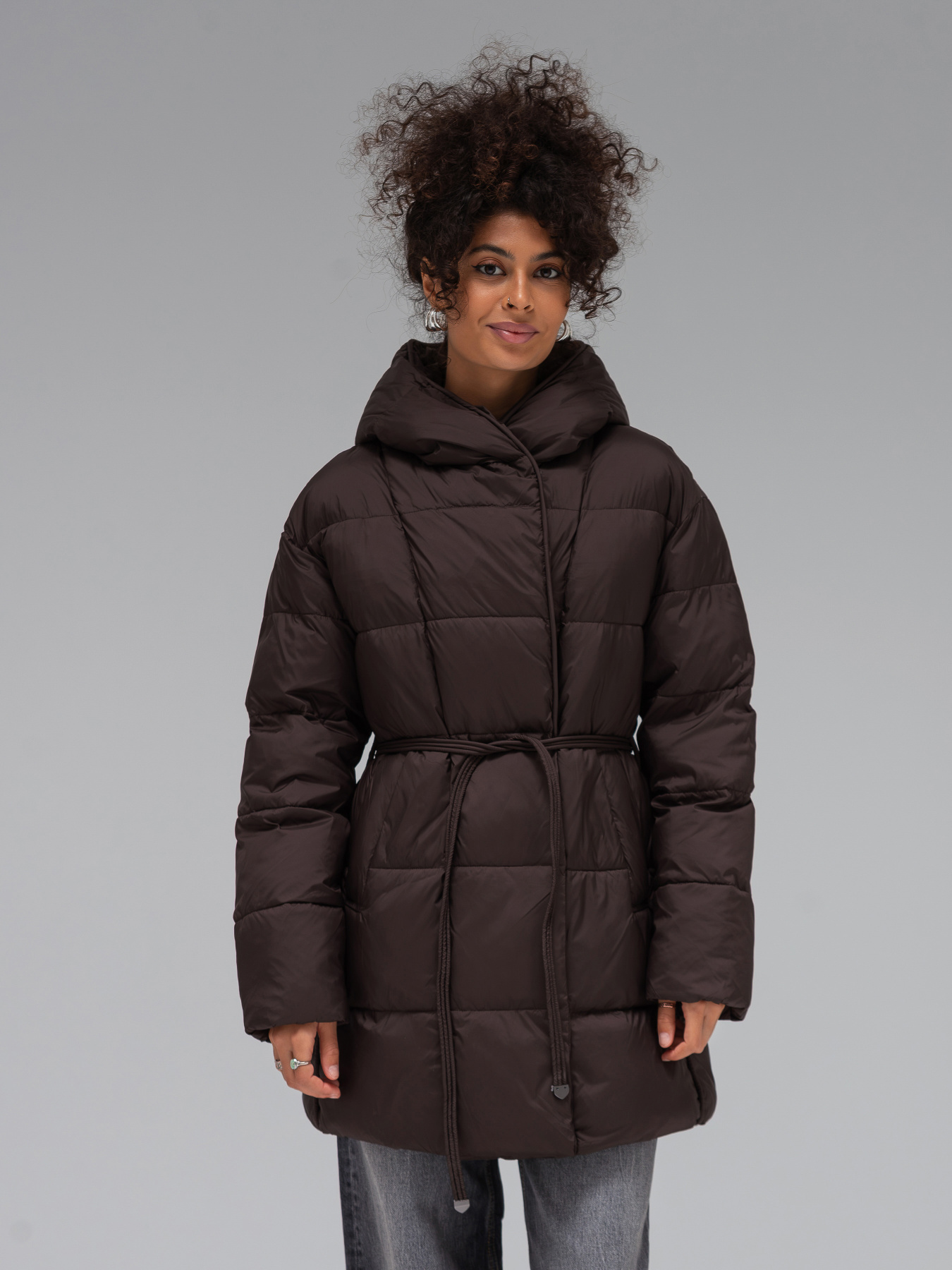 Зимняя куртка VIVA WEAR модель 5089-brown Фото