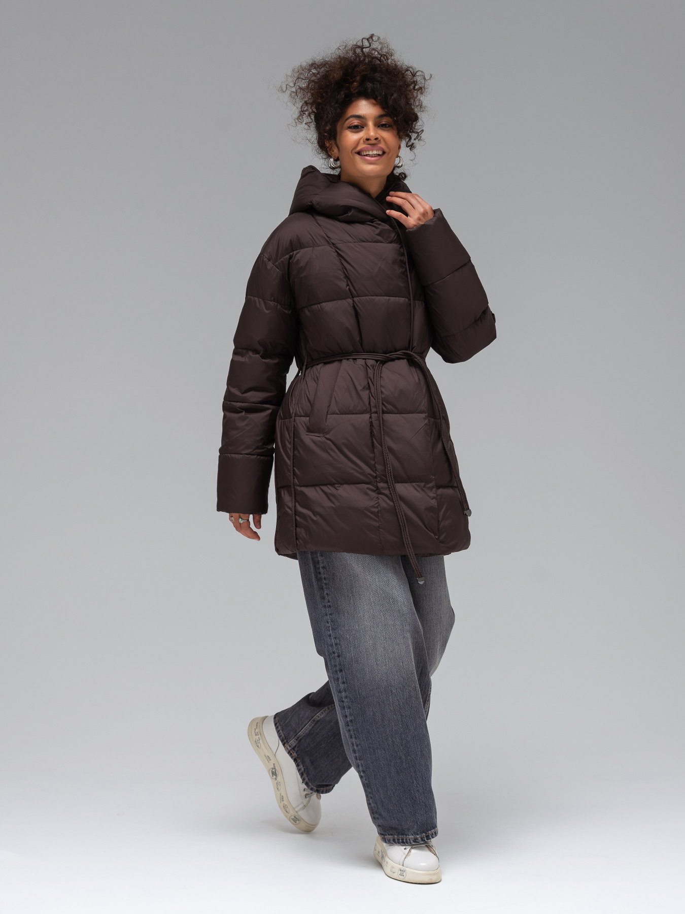 Зимняя куртка VIVA WEAR модель 5089-brown Фото