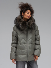 Зимова куртка VIVA WEAR модель 565-oliva Фото