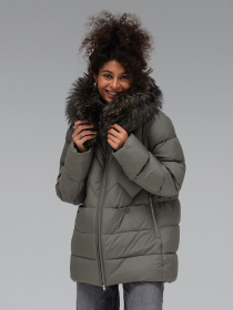 Зимова куртка VIVA WEAR модель 565-oliva Фото