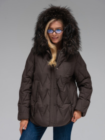 Зимняя куртка VIVA WEAR модель 550-choco Фото