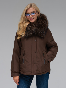 Зимняя куртка VIVA WEAR модель 5137-brown Фото