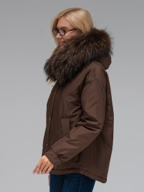 Зимняя куртка VIVA WEAR модель 5137-brown Зимняя куртка VIVA WEAR модель 5137-brown Фото