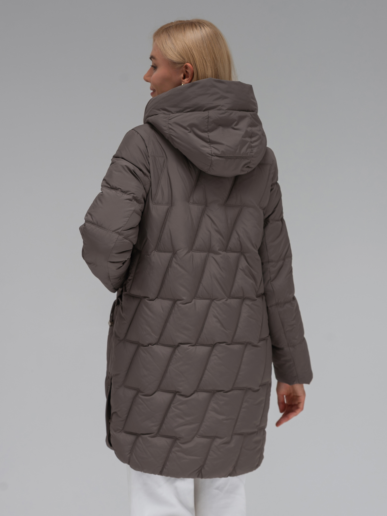 Зимняя куртка VIVA WEAR модель 518-moka Зимняя куртка VIVA WEAR модель 518-moka Фото