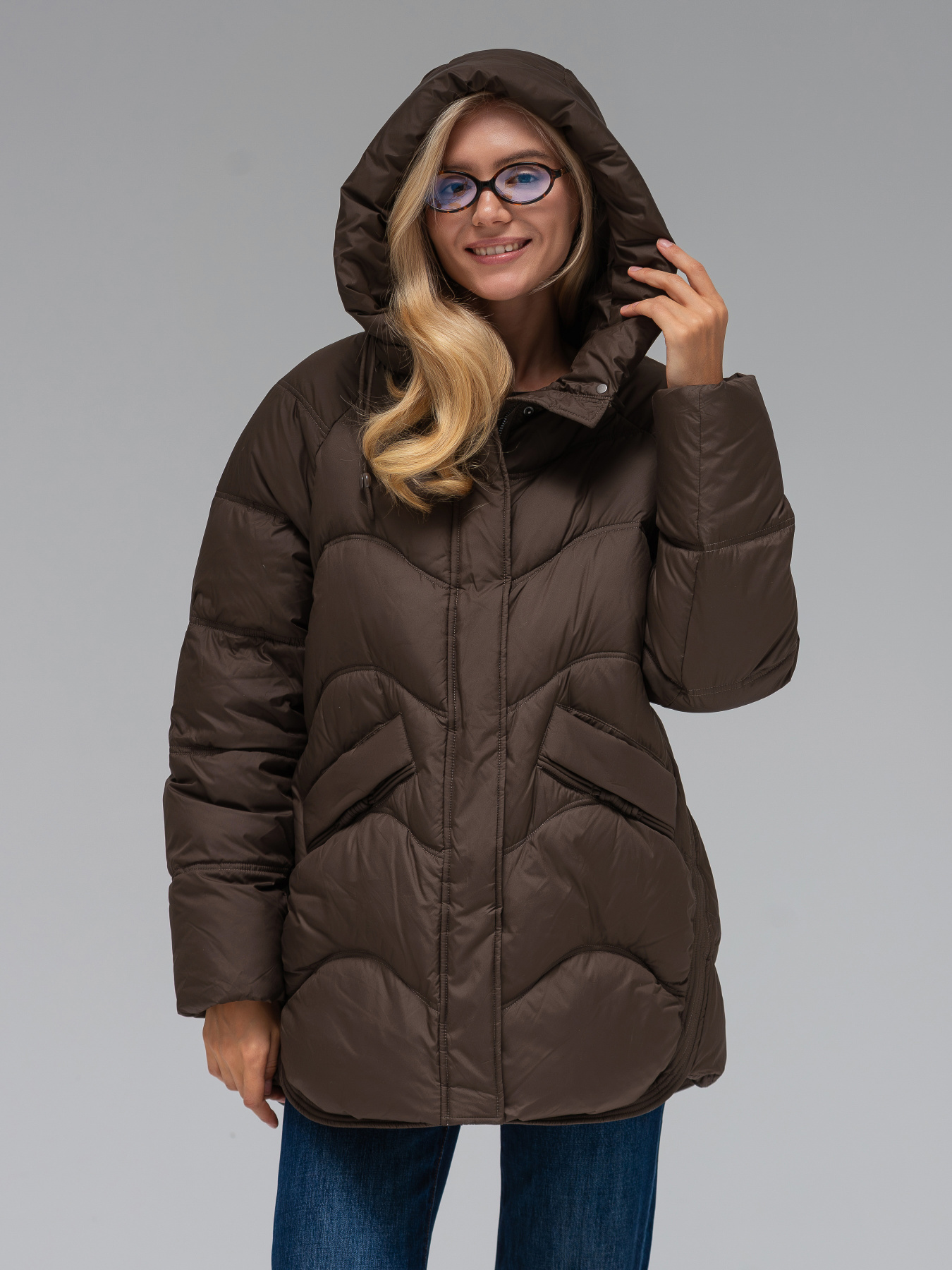 Зимняя куртка VIVA WEAR модель 5190-brown Фото