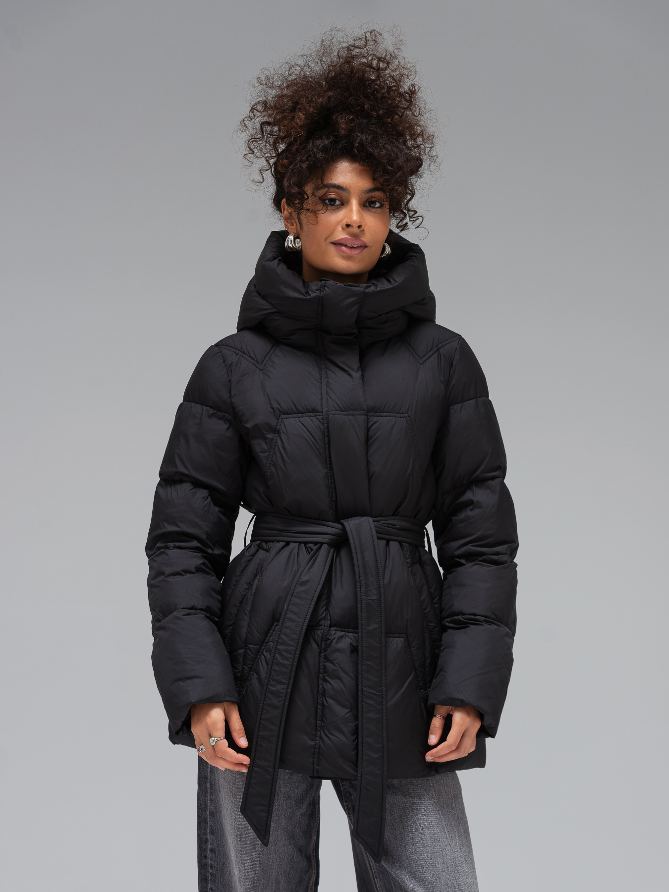 Зимняя куртка YIMOSIS модель 1897-black Фото