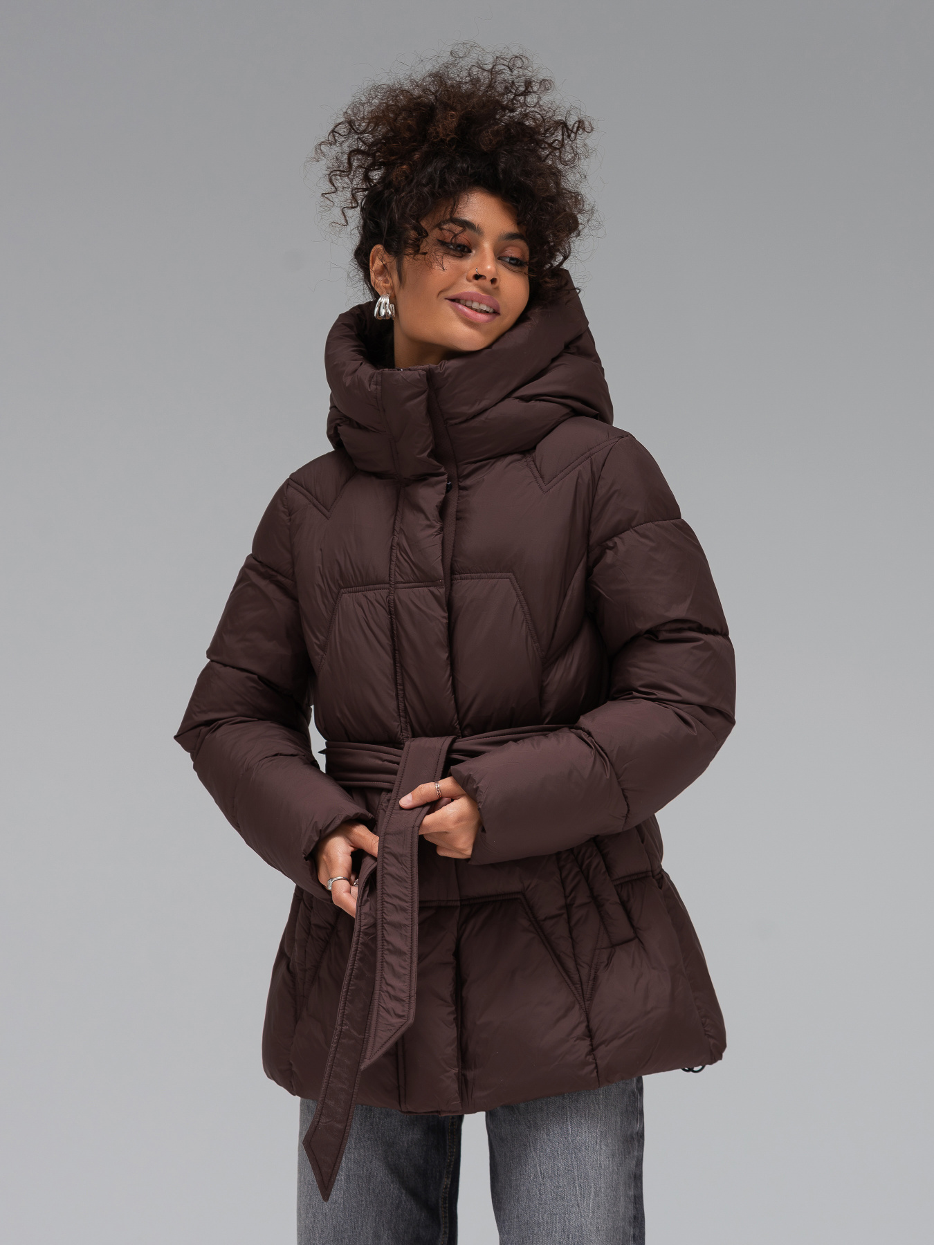 Зимняя куртка YIMOSIS модель 1897-chokol Фото