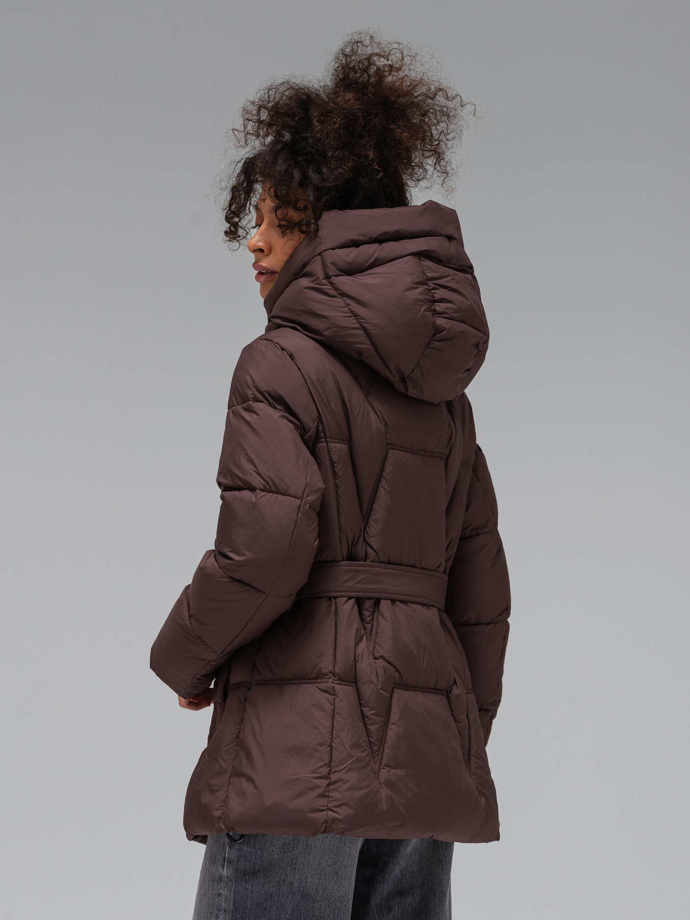 Зимняя куртка YIMOSIS модель 1897-chokol Фото