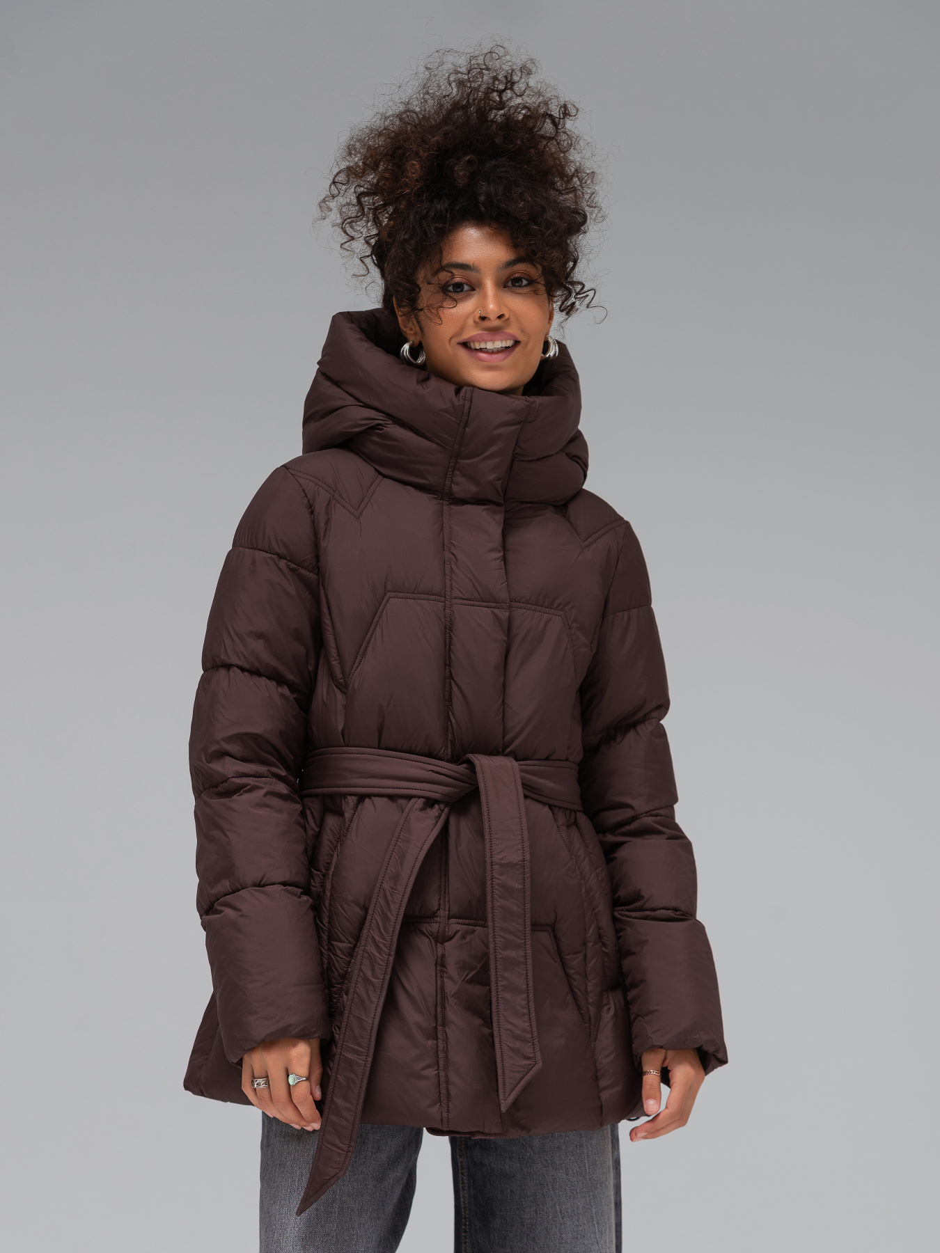 Зимняя куртка YIMOSIS модель 1897-chokol Фото