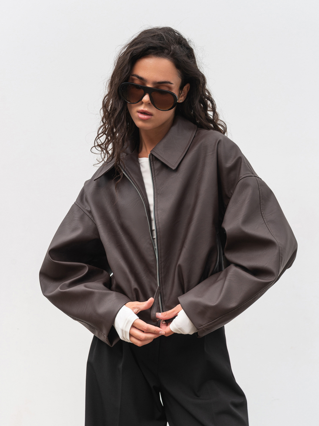 Бомбер Romashka Крафт модель 208027105061 Фото