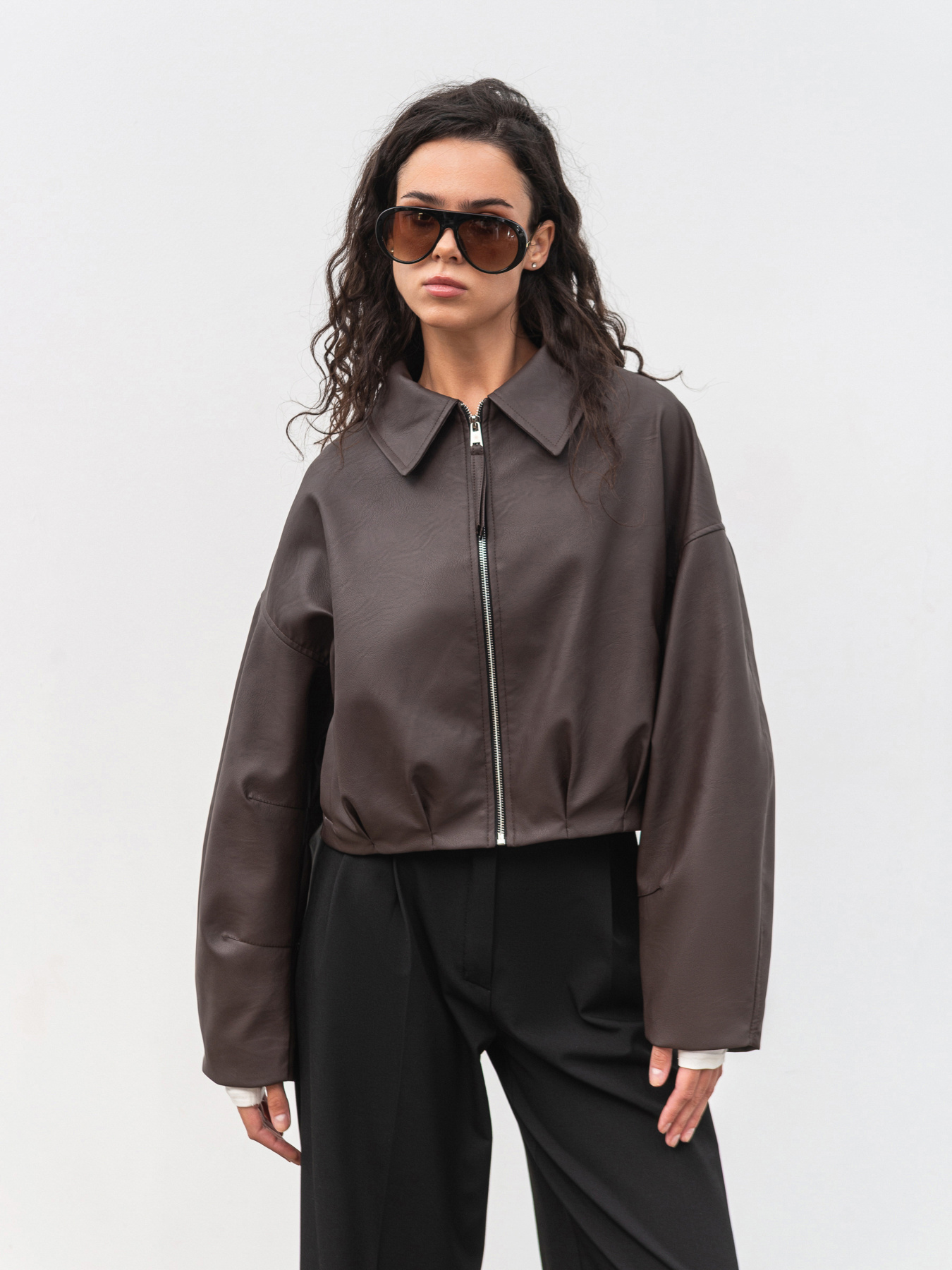 Бомбер Romashka Крафт модель 208027105061 Фото