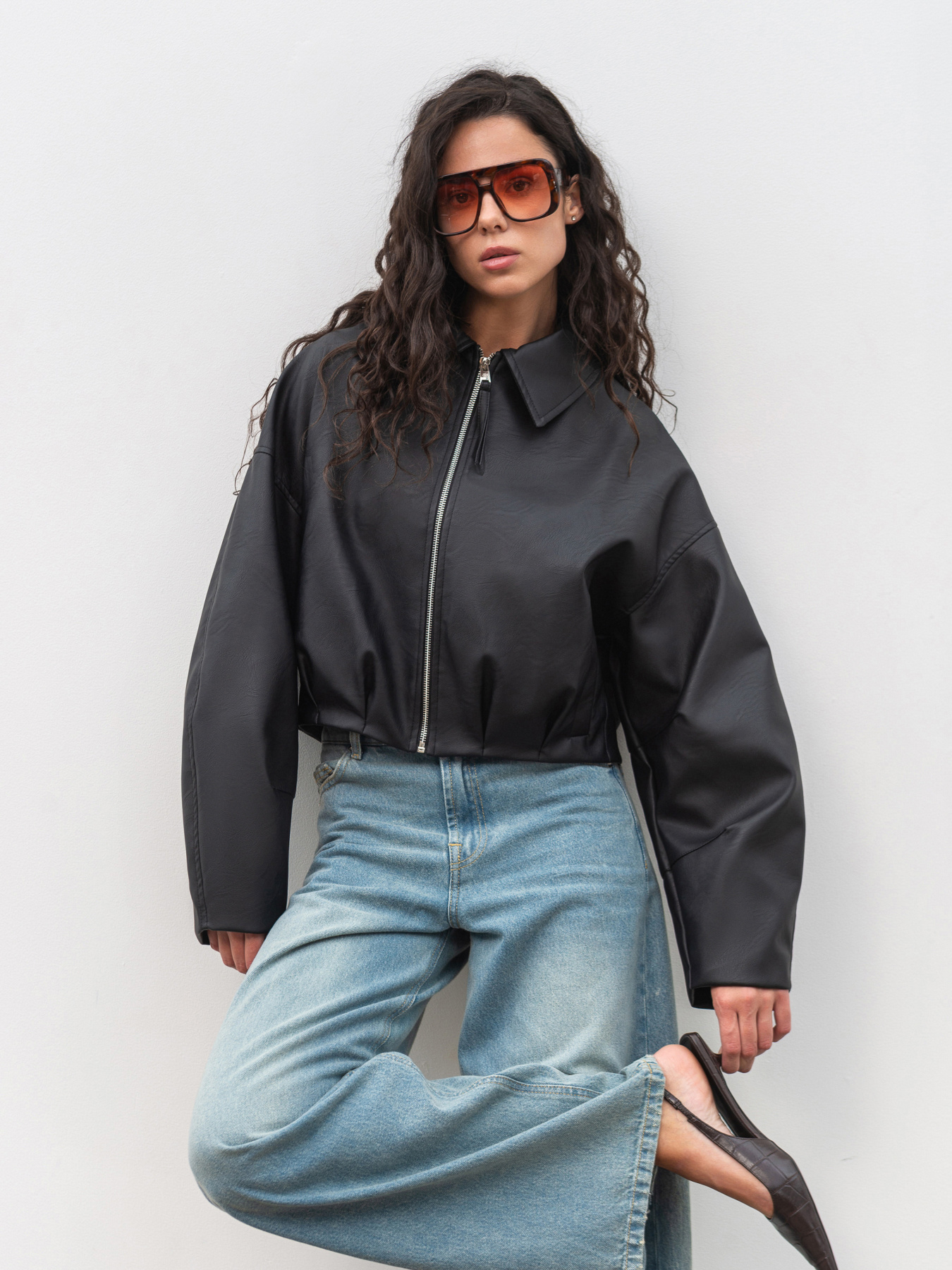 Бомбер Romashka Крафт модель 208027105101 Фото