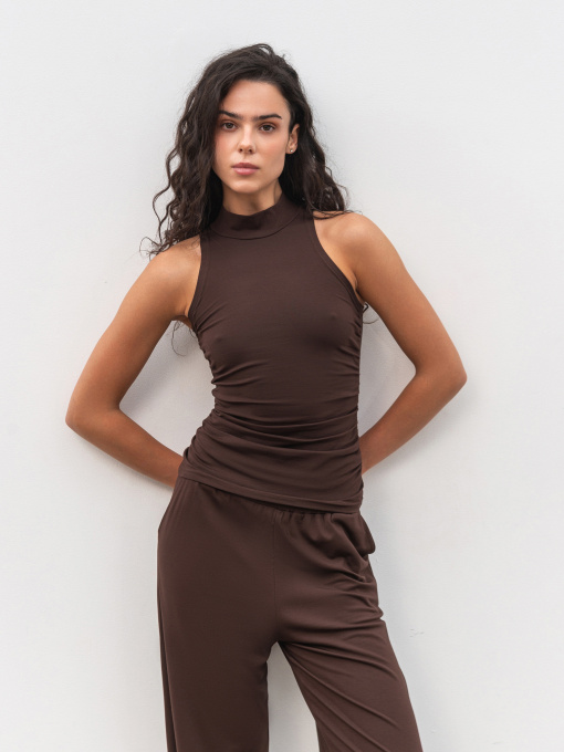 Майка Romashka Драпі Модель 204029705061 Фото