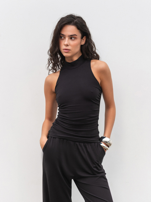 Майка Romashka Драпі Модель 204029705101 Фото