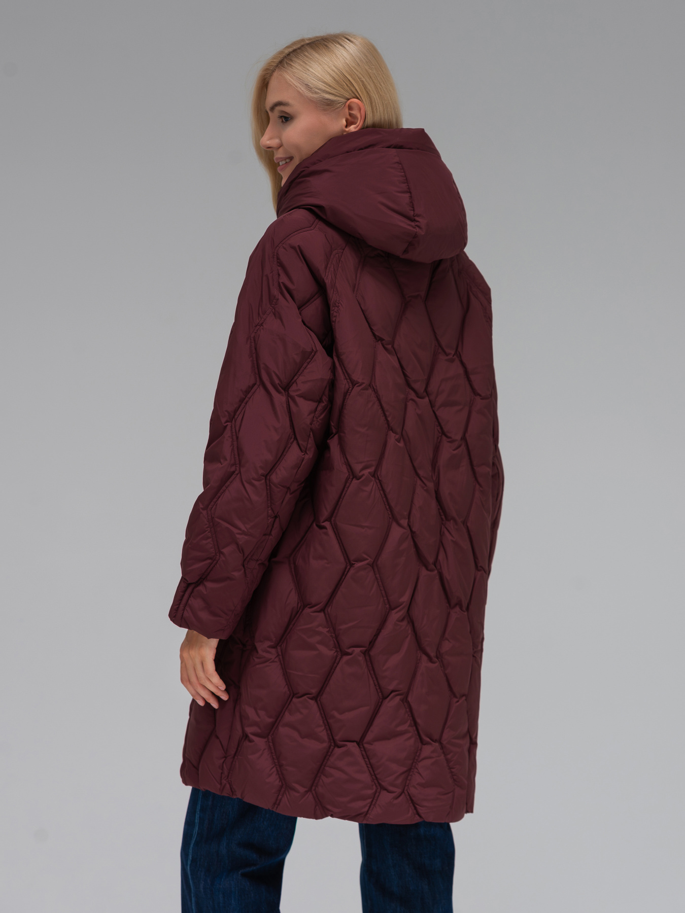 Зимняя куртка VIVA WEAR модель 275-bordo Фото