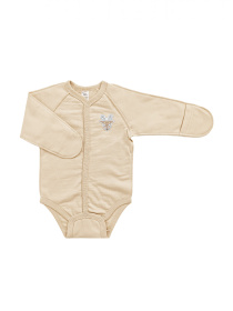 Боді-распашонка SMIL Бежевый модель smil_102782-1-bezevyj Фото