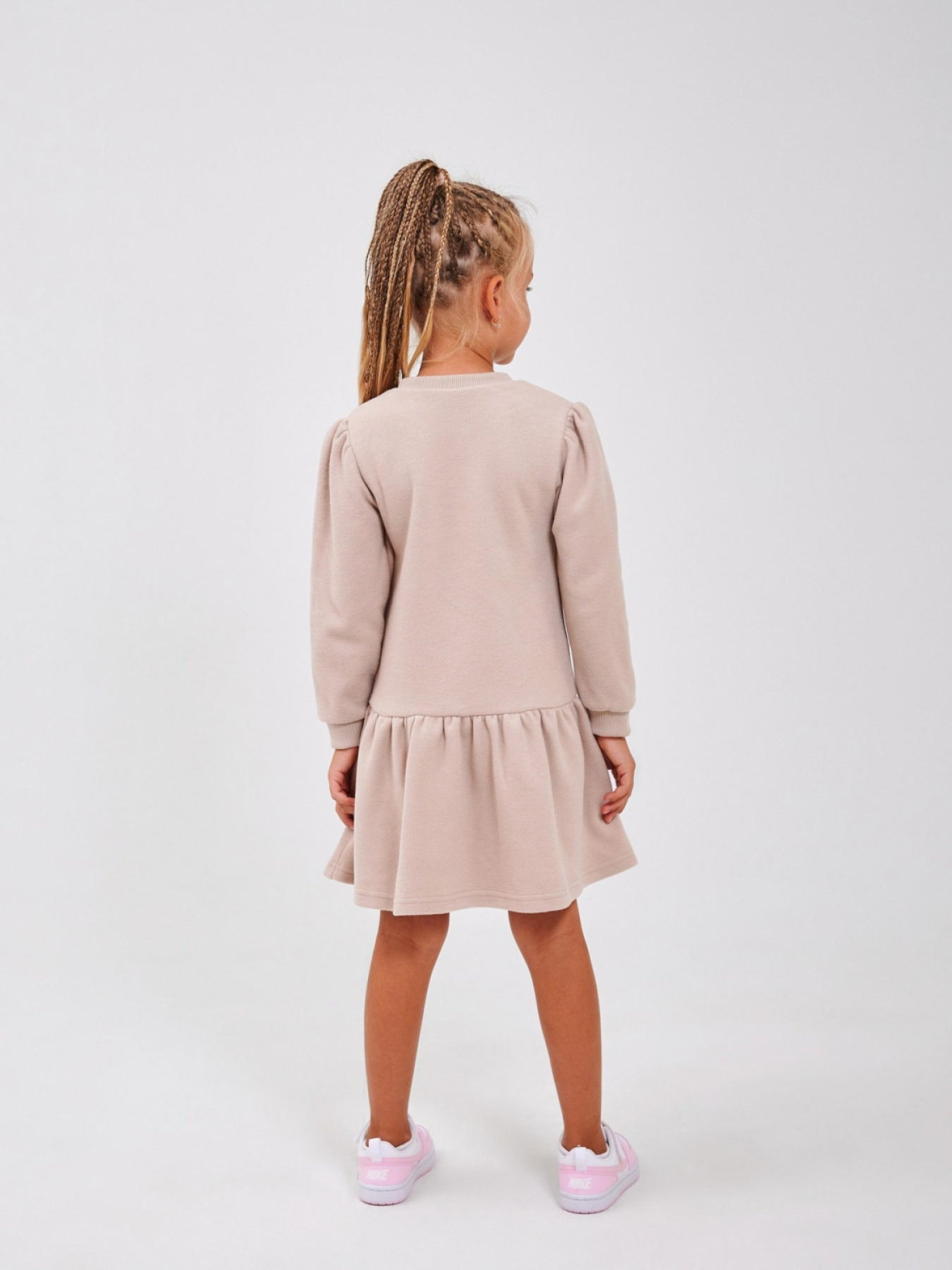 Сукня міді SMIL модель smil_120454-1-bezevyj Фото