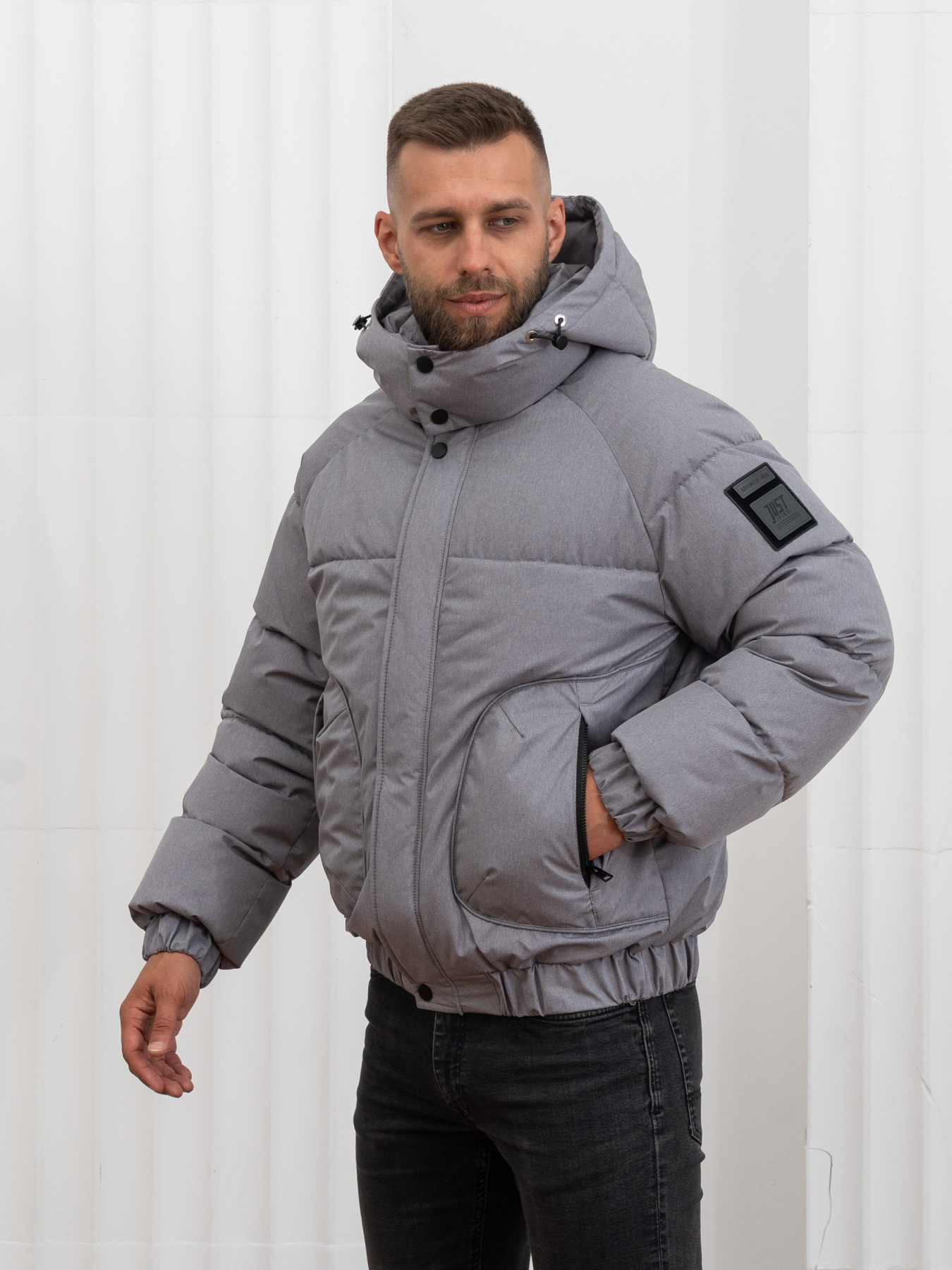 Зимова куртка UVENTUM модель 120-DVL-GRY Фото